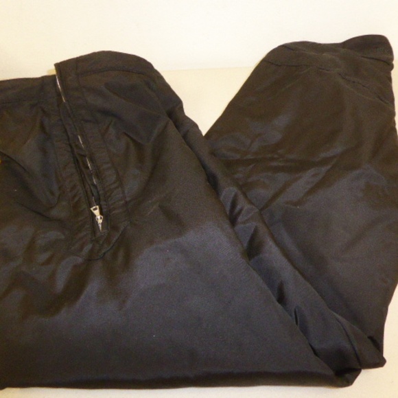 NEW POSTCARD BLACK SKI snowboard PANTS WOMEN 8 i44 - Picture 5 of 7